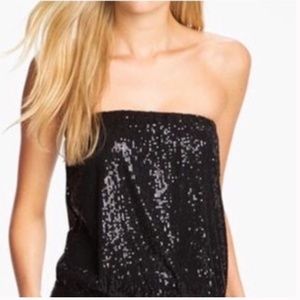CAbi sequin tube top/mini skirt. small  GD